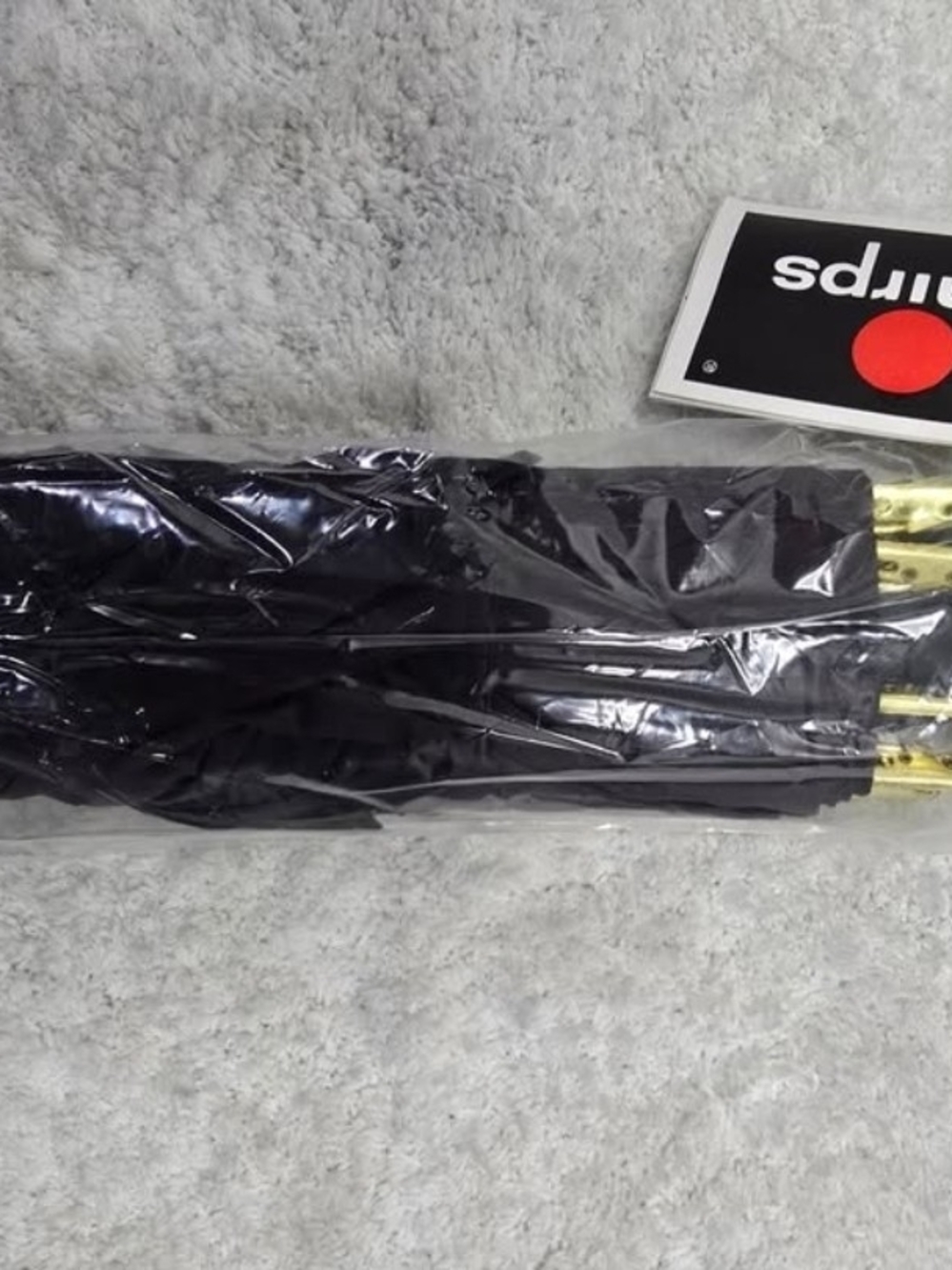 KNIRPS 2000 Vintage Folding Umbrella With Leather Case Brown New w/Tags